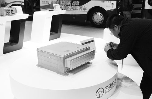 東湖科技 北京 在北京展示最新研發的車用產品
